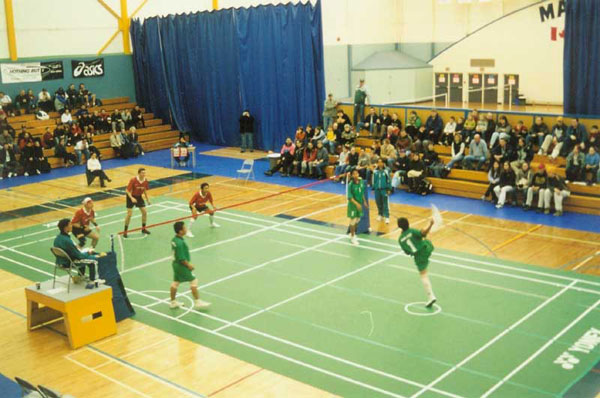 Sepak Takraw: Thailand vs. Canada, Nanaimo, BC, March 2002