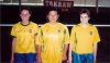 Girls yellow team group picture