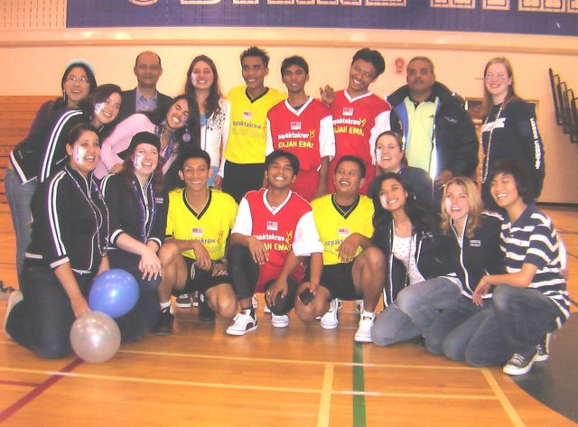 Malay Team & O' Buryne Students